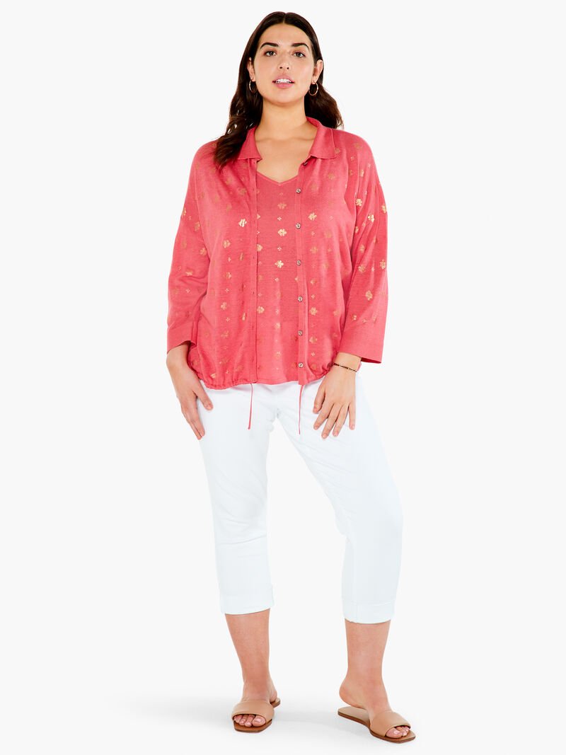 Woman Wears Summer Shine Cardigan image number 3
