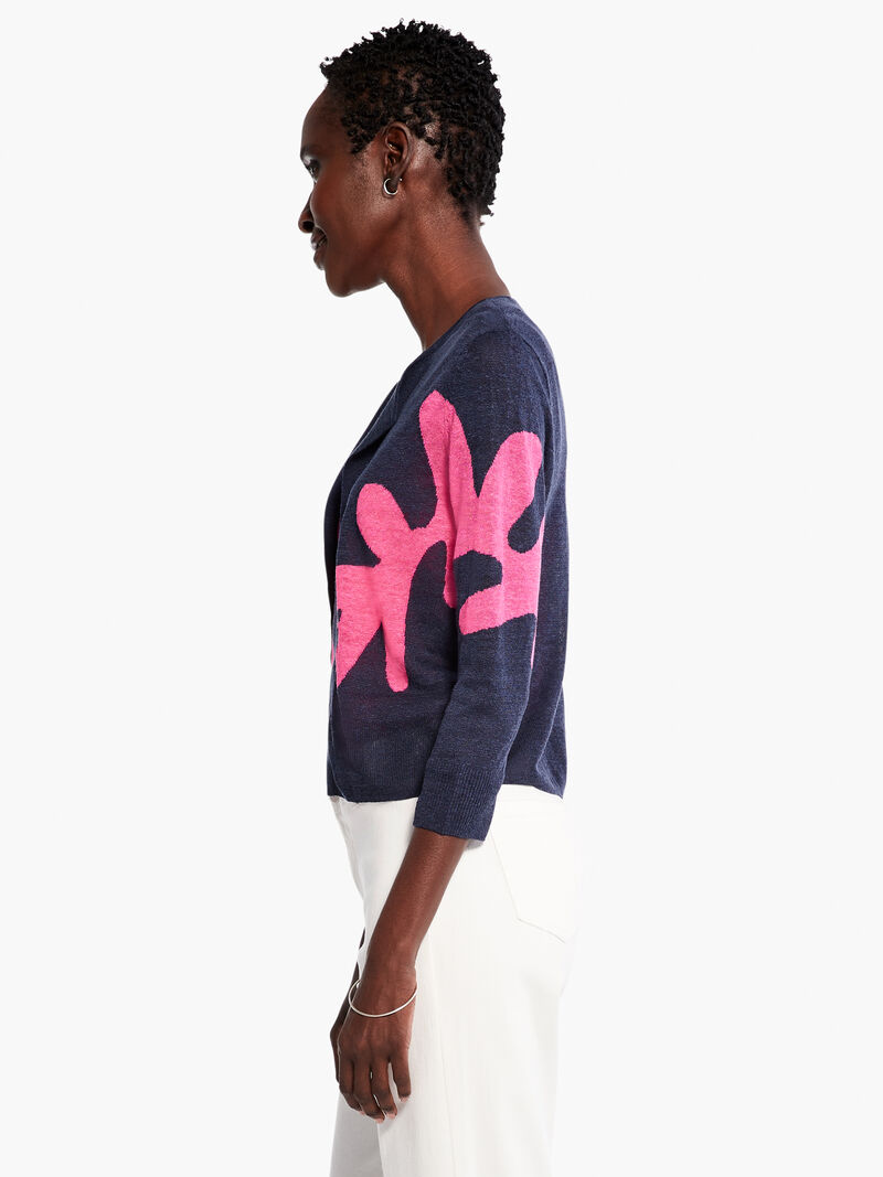 Woman Wears Cutout Crush Cardigan image number 1