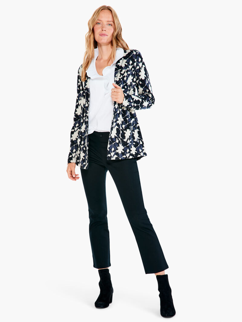 Woman Wears Ruffled Up Top image number 3