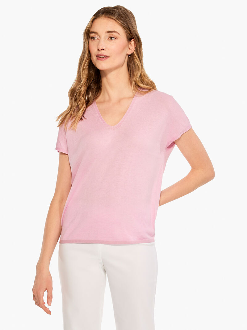 Relaxed V Sweater Tee