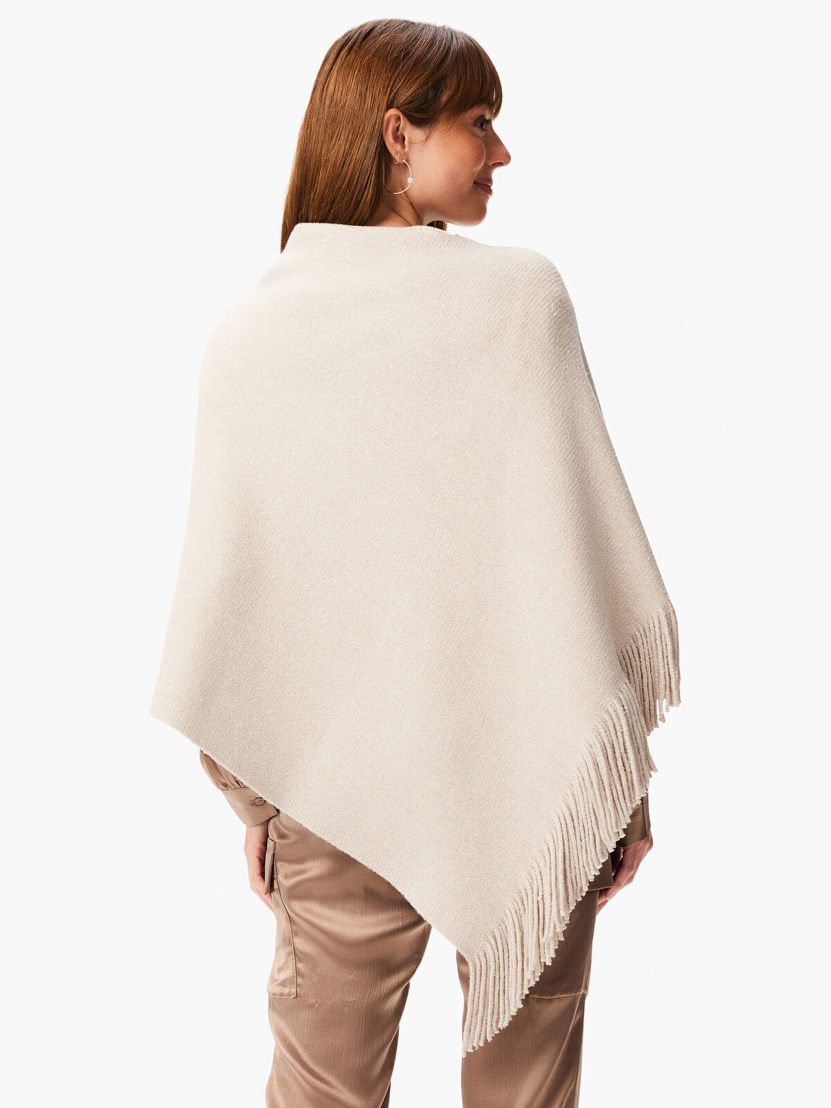 Metallic Go To Poncho