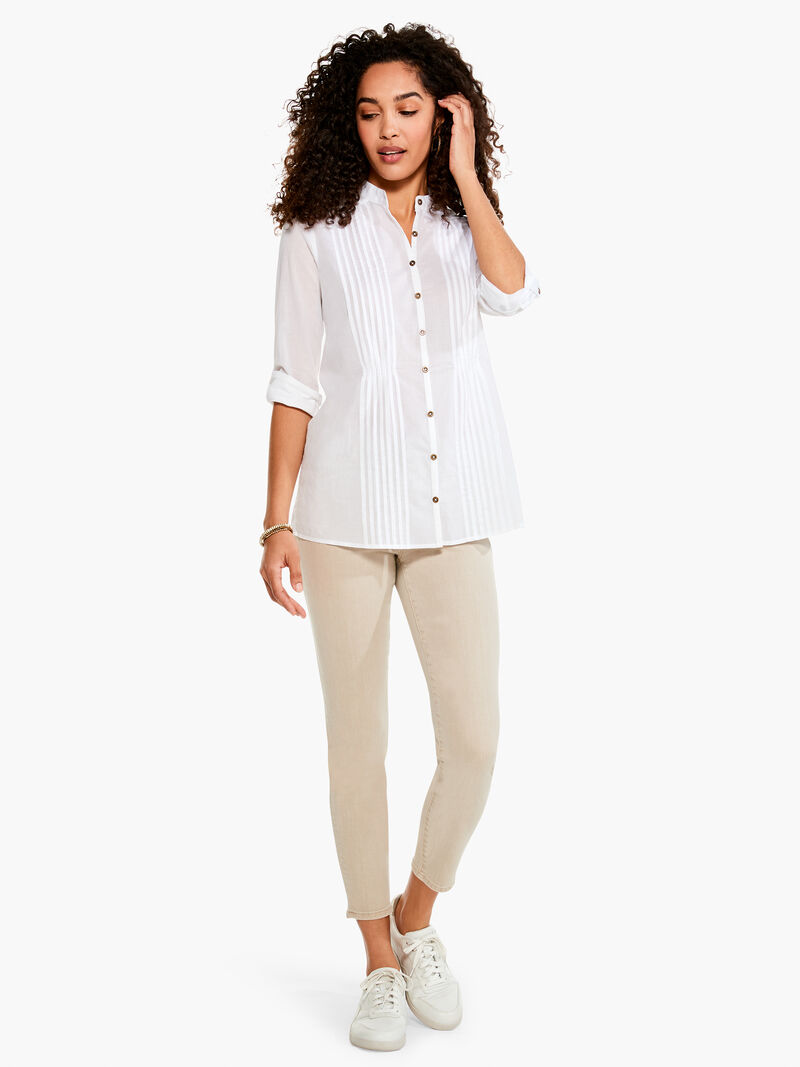 Woman Wears Breezy Shirt image number 3