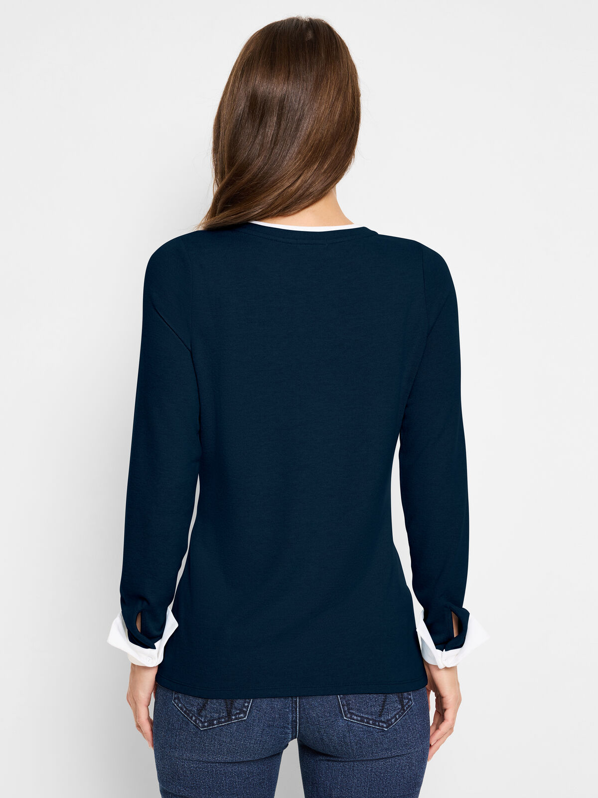 NZT Cozy Cuffed Double Layer Top