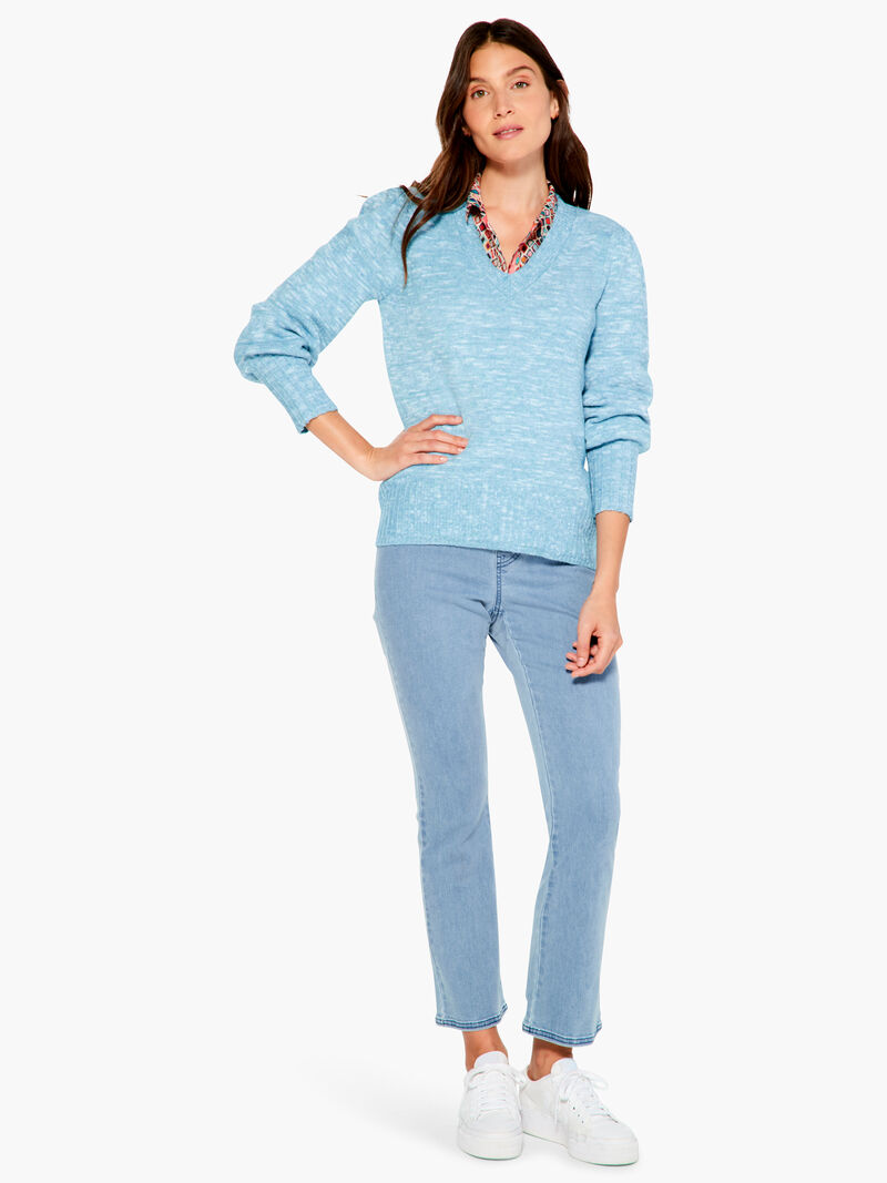 Woman Wears Evening Chill Sweater image number 3