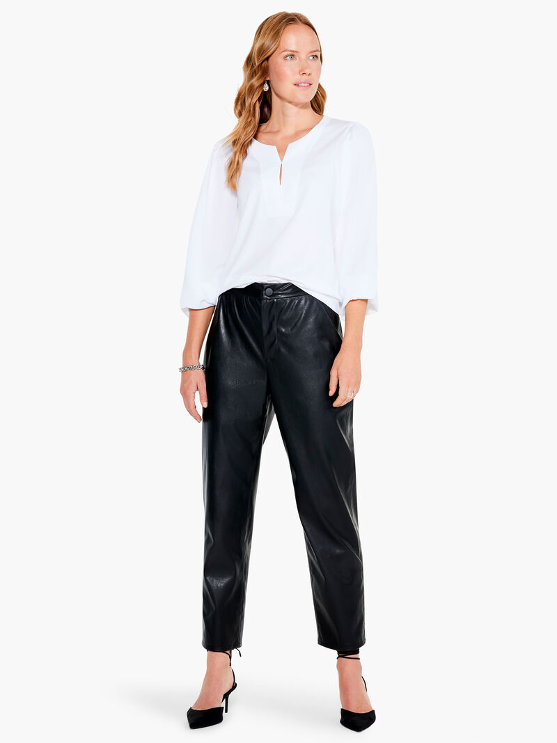 Woman Wears Statement Sleeve Top image number 4