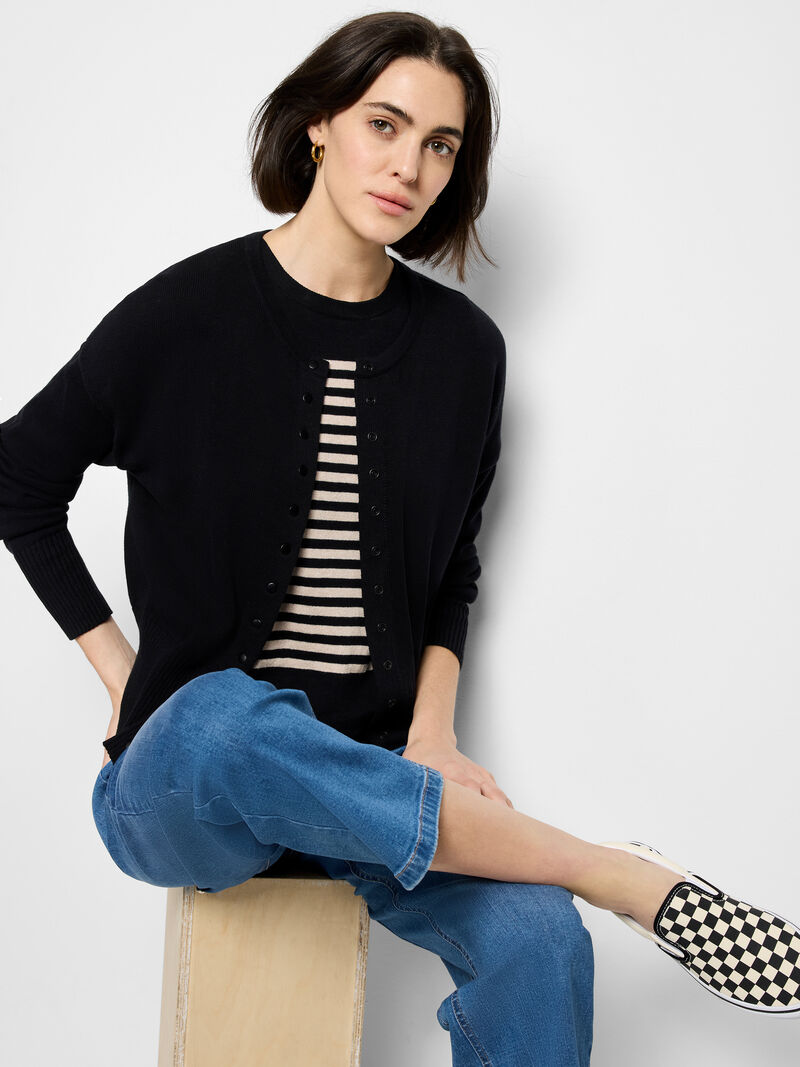 Snap It Up Pure Cotton Cardigan