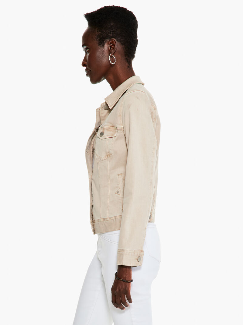 Woman Wears Liverpool Jean Jacket image number 1
