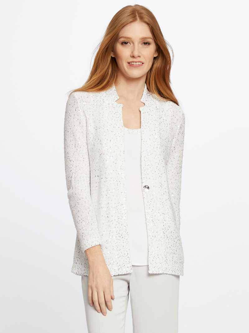 
                    Sequin Moment Blazer