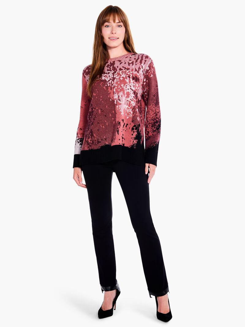 Woman Wears Scenic Sweater image number 3