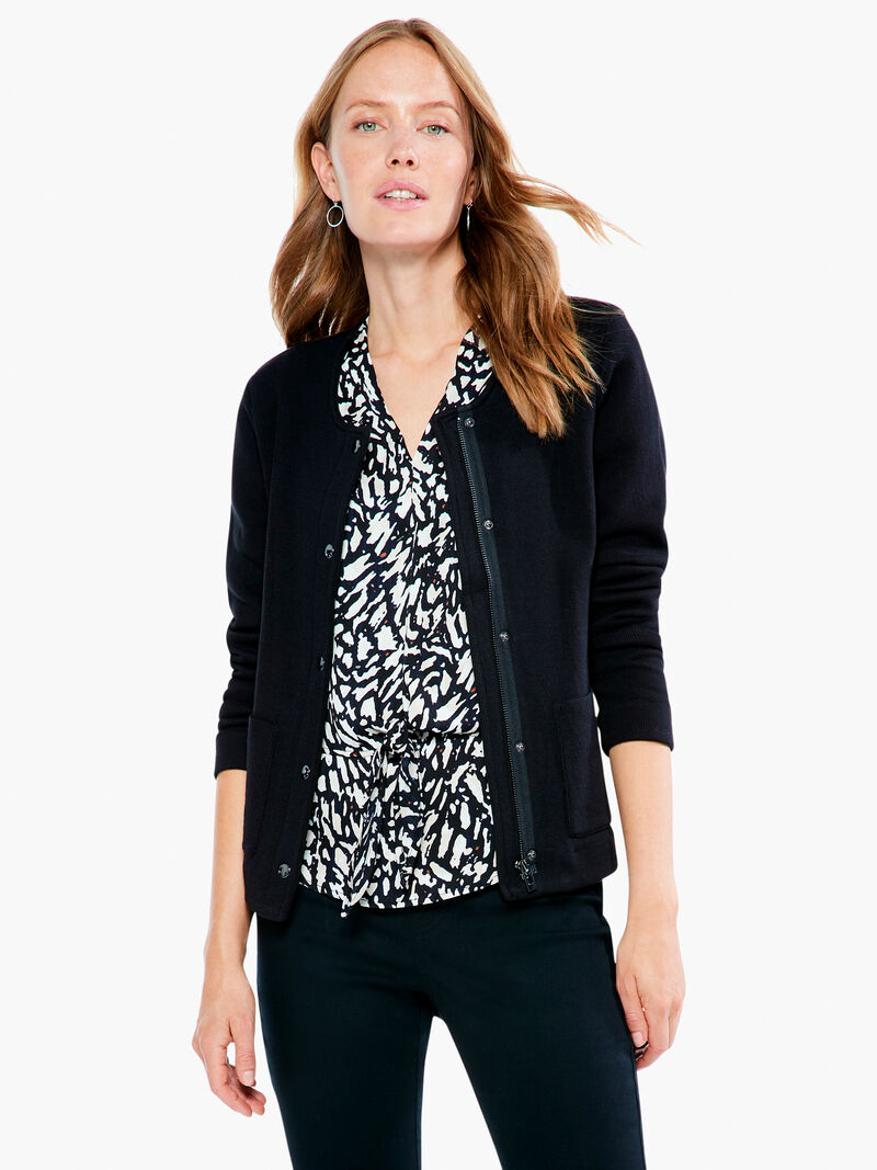 Woman Wears Making Moves Knit Jacket image number 0