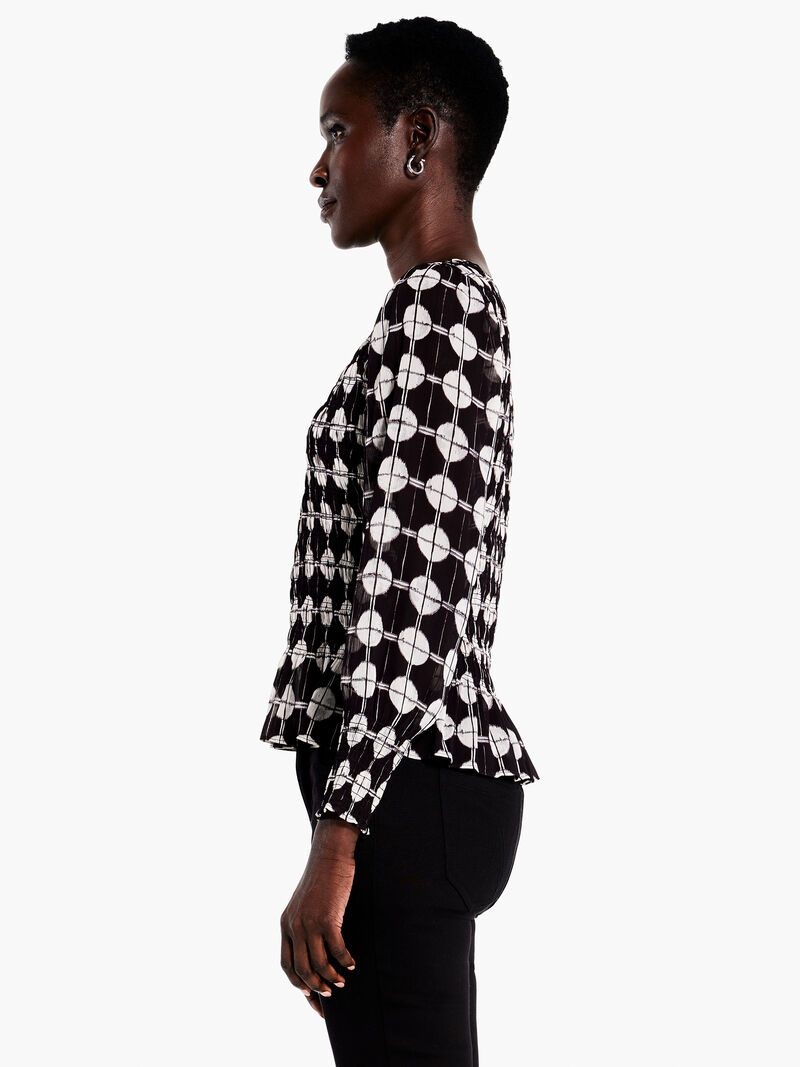 Chiffon Dot Top