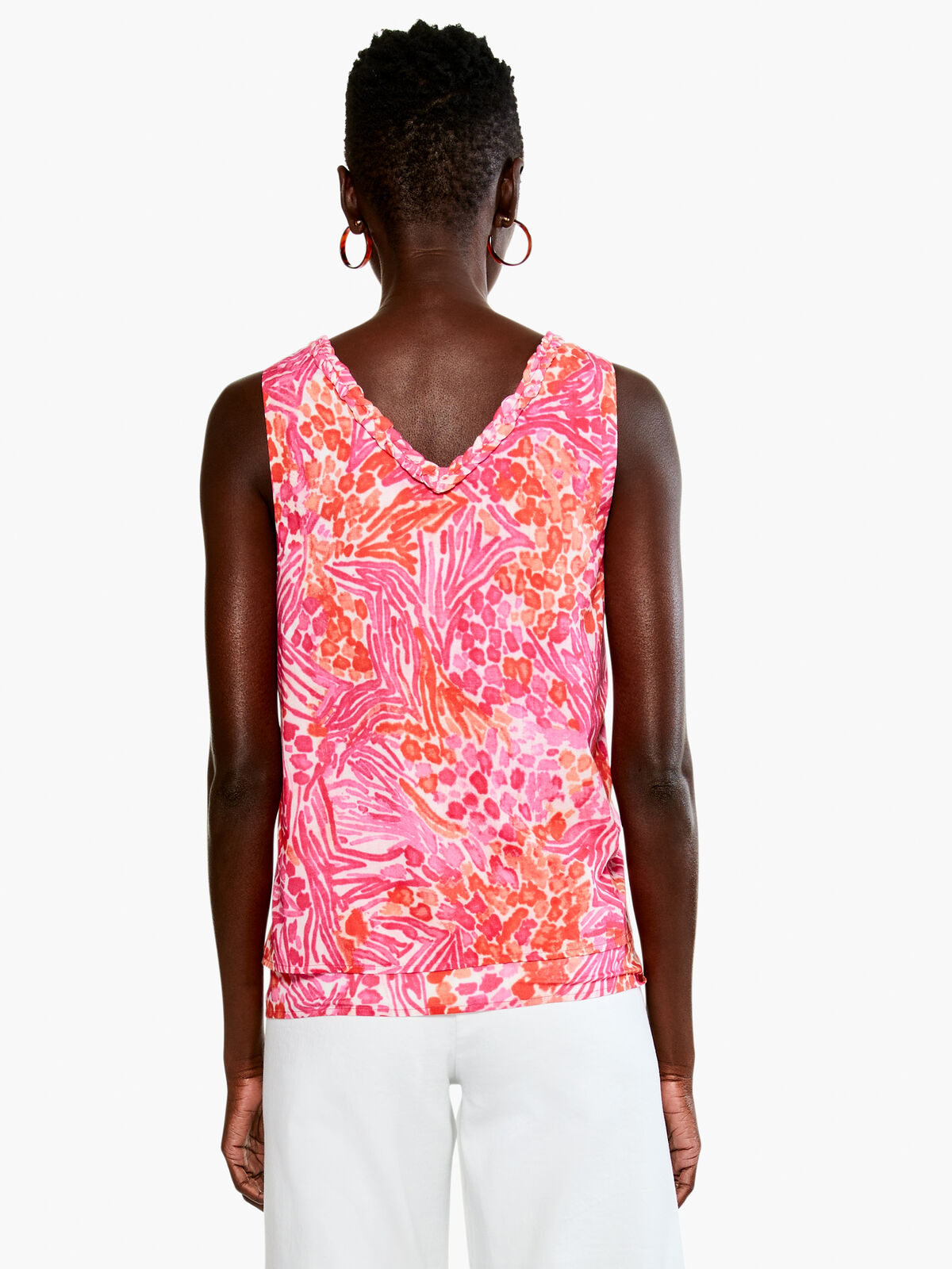 Watercolor Petals Tank