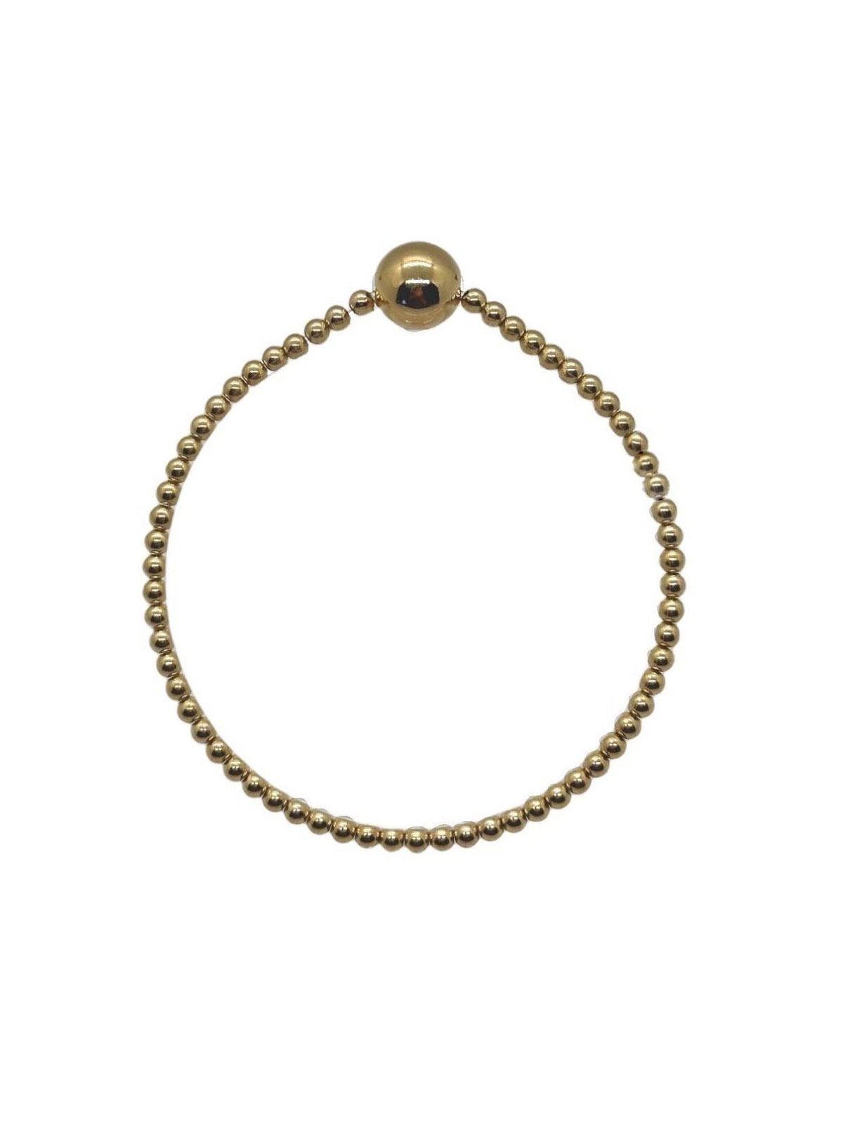 Paula Rosen Spheric 3MM + 10MM Bracelet - Stretch Bead