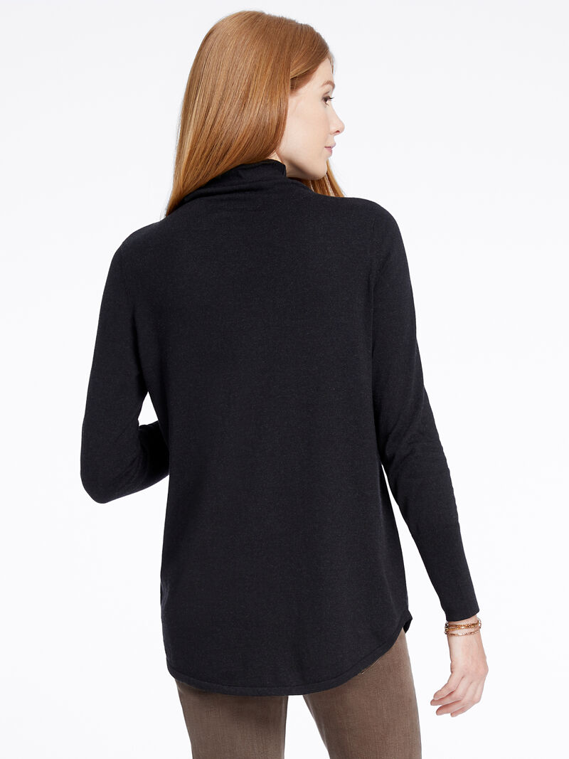 Woman Wears Vital Turtleneck Sweater image number 2