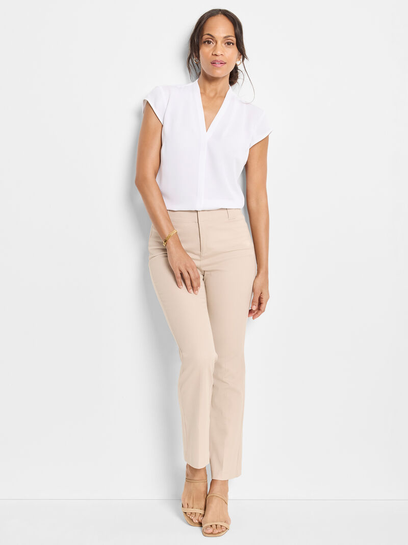 28" Plaza Demi Boot Cotton Bi-Stretch Pant