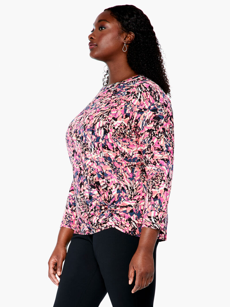 Woman Wears Kaleidoscope Top image number 1