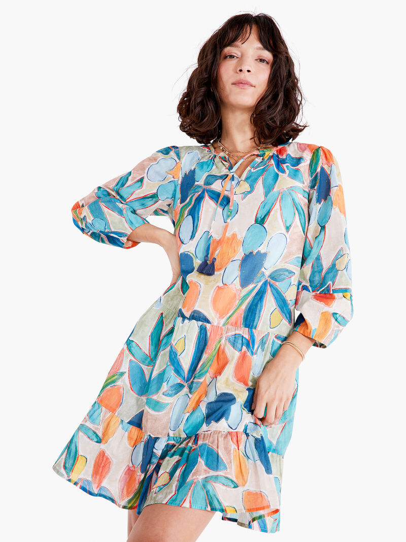 Woman Wears Citrus Grove Dress image number 0