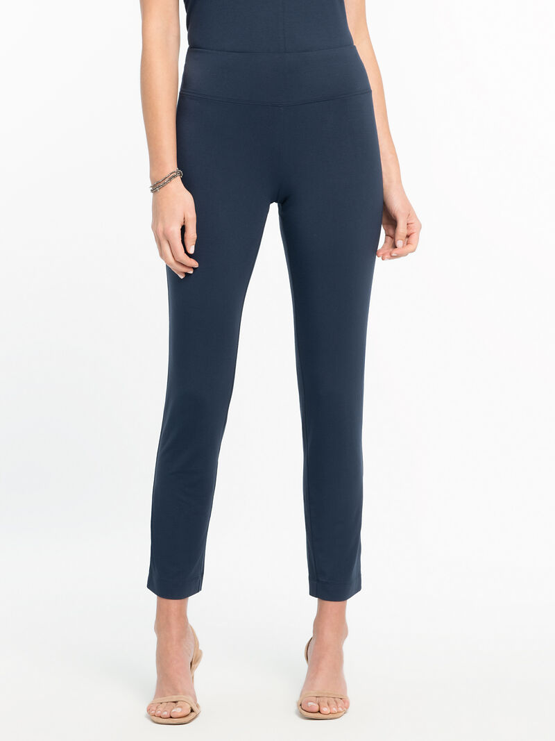 Woman Wears Eaze Slim Pant image number 1