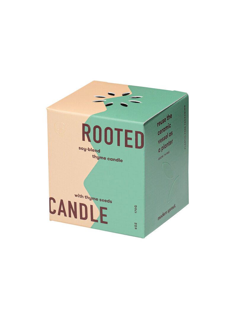 Woman Wears Modern Sprout - Thyme Candle image number 2