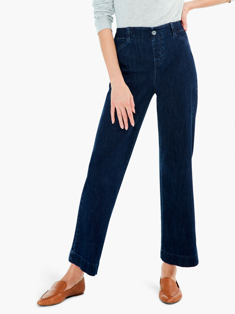 Woman Wears All Day Wide-Leg Jean image number 0