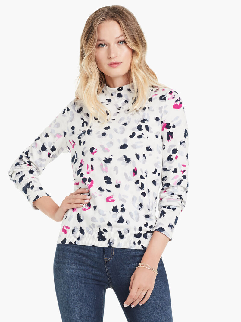 Frosted Leopard Sweater