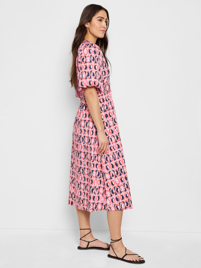 Woman Wears Ikat Rings Mary Dress image number 1
