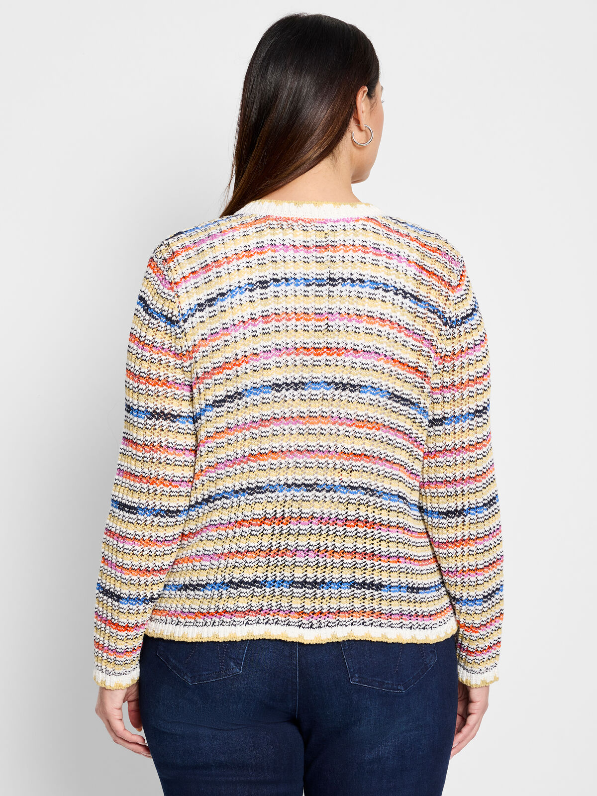 Coastal Crochet Knit Jacket