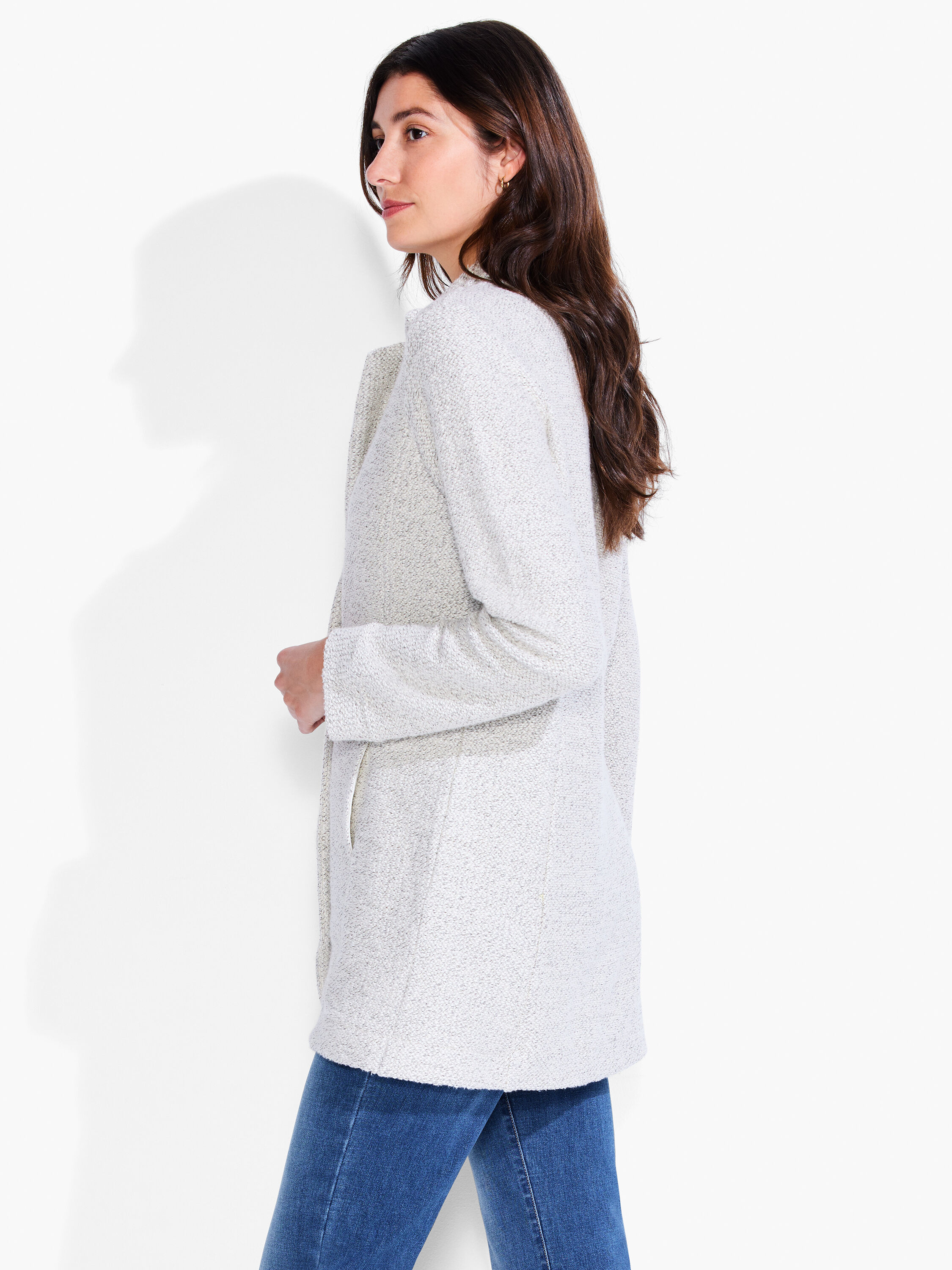 Boucle knit new arrivals jacket