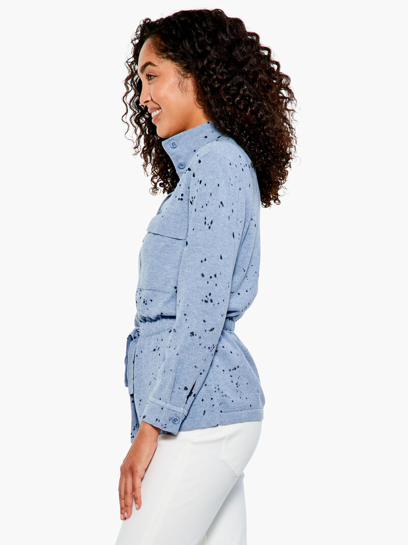 Woman Wears Splatter Vital Jacket image number 1