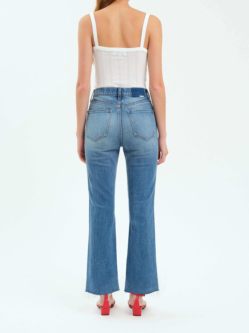 Woman Wears Daze - Soho Rawcut Jean image number 1
