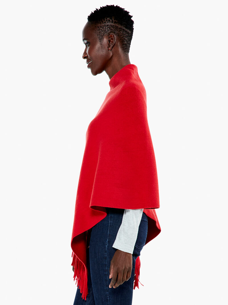 Woman Wears Go To Poncho image number 1