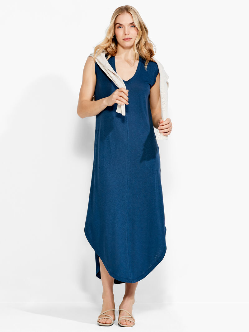 Woman Wears NZT Scoop Tank Dress image number 3