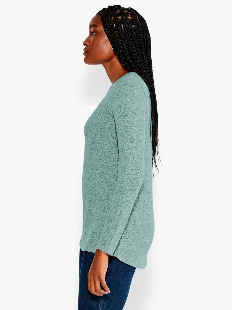 Woman Wears NZT Sweet Dreams Long Sleeve Crew Tee image number 1