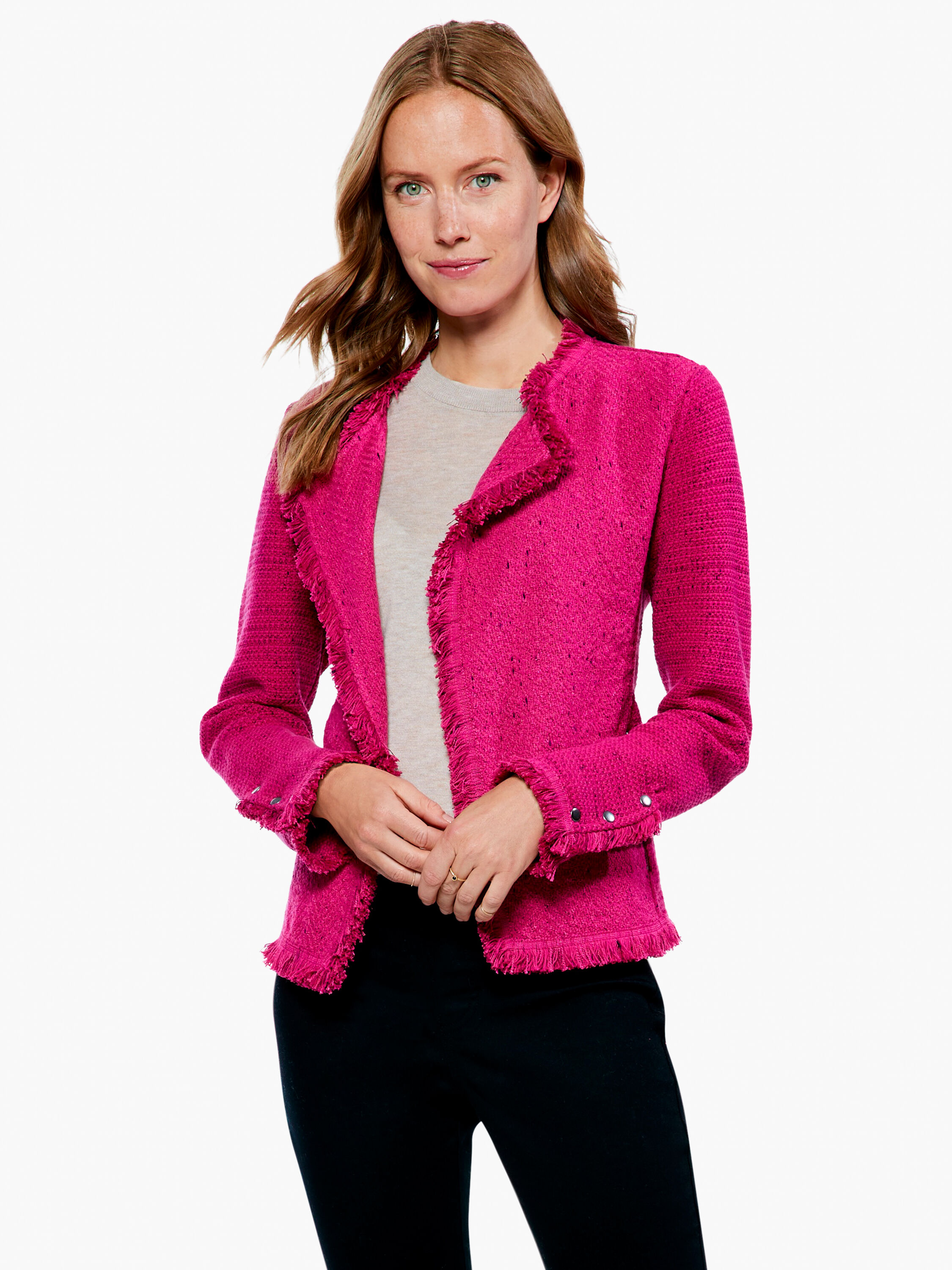Nic and shop zoe fringe jacket
