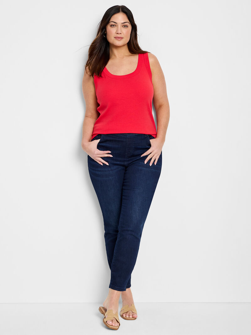 Perfect Knit Rib Scoop Tank