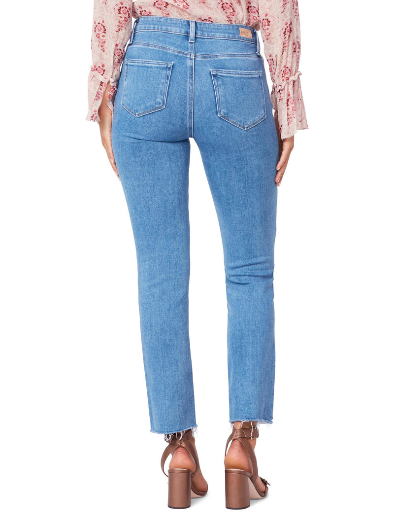 Woman Wears Paige - Cindy With Raw Hem Jean image number 2