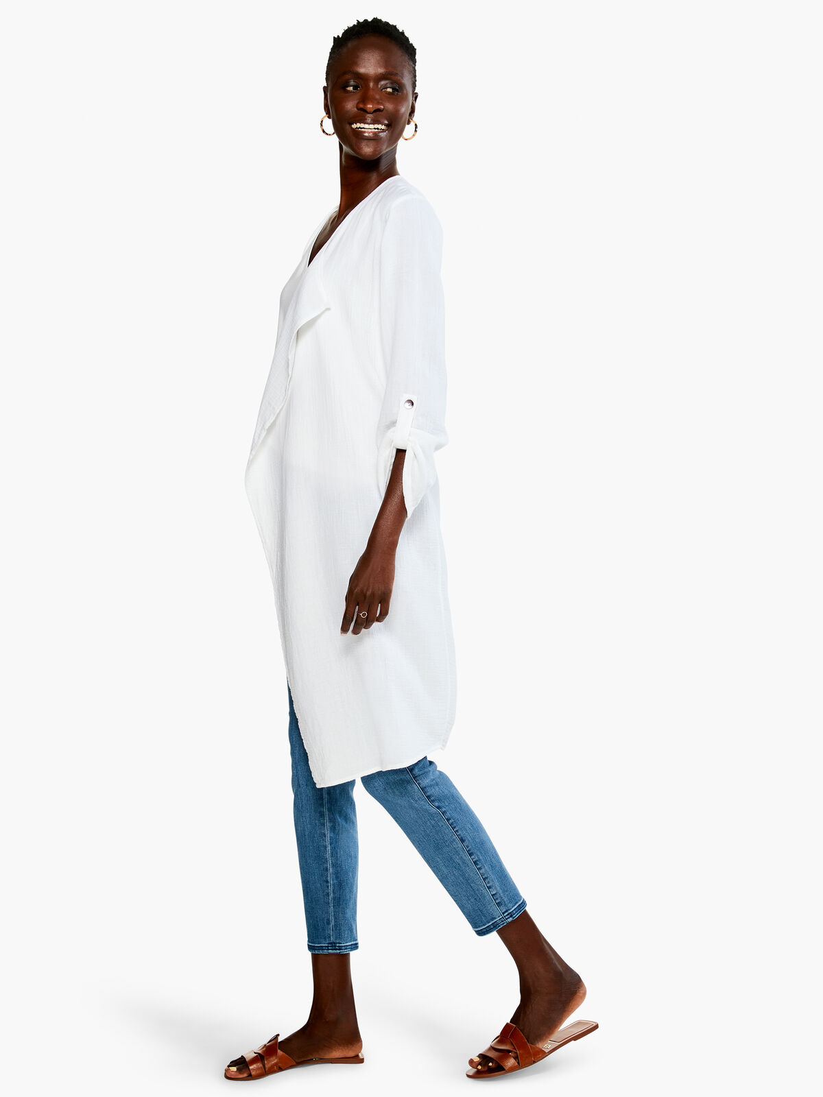Double Gauze Boatcruise Cardigan