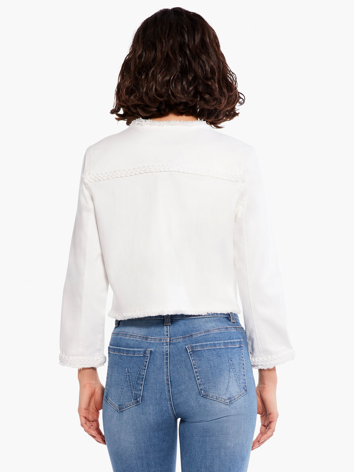 Liverpool - Braided Trim Crop Jacket