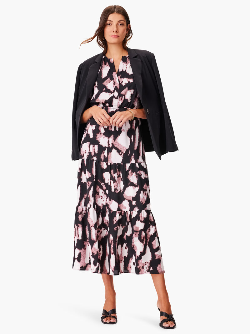 Woman Wears Spring Shadow Daydream Dress image number 2