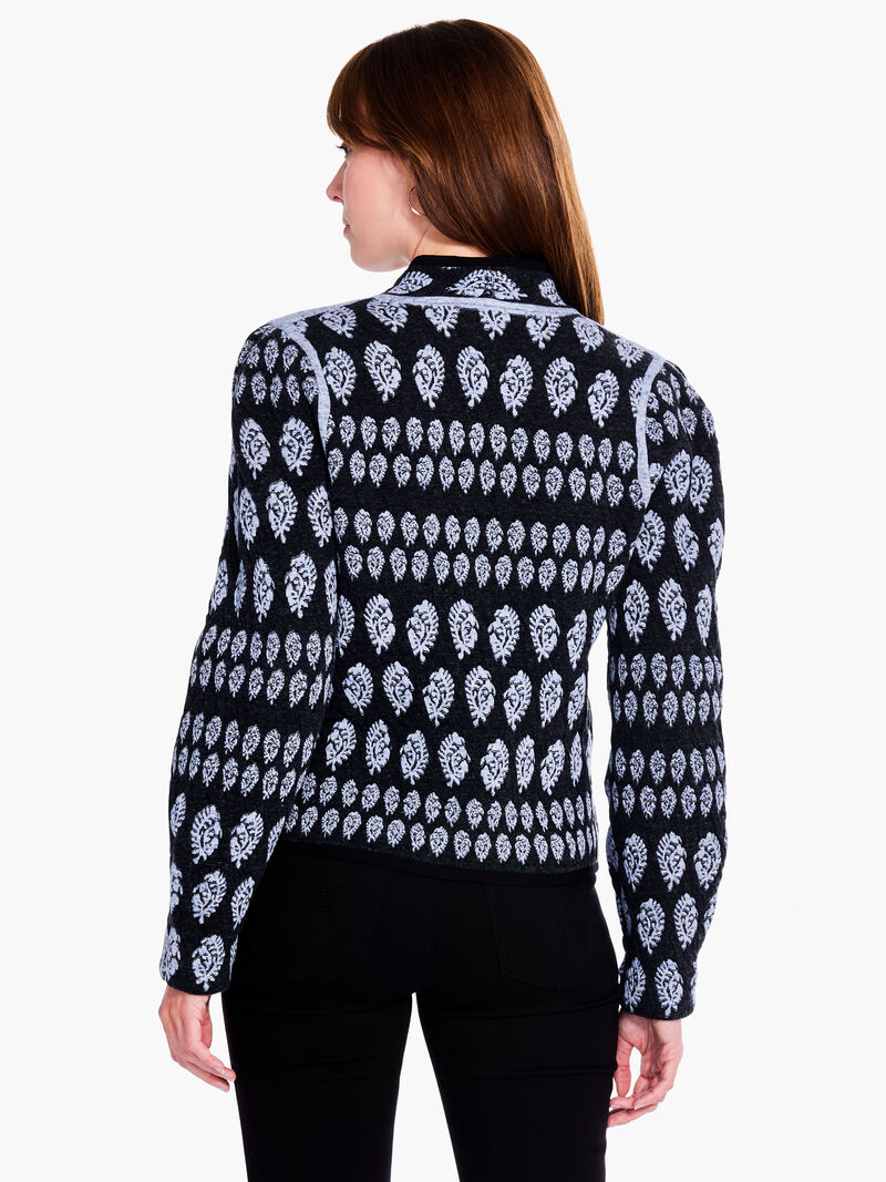 Woman Wears Quilted Eclipse Knit Jacket image number 3