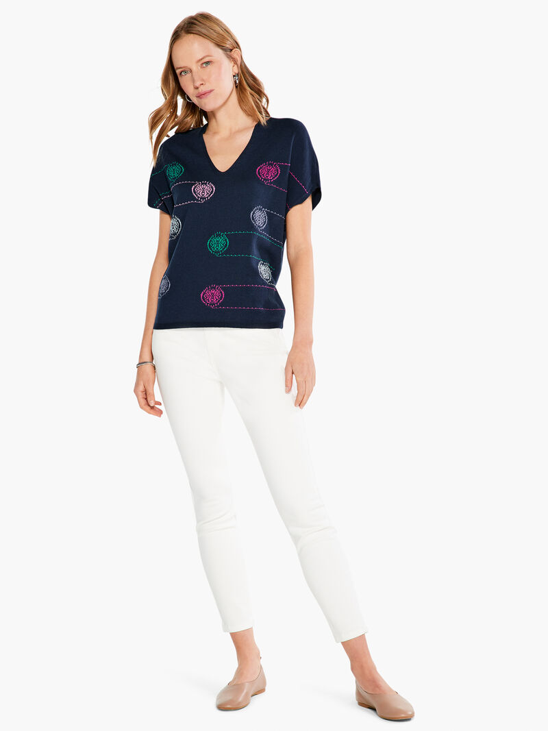 Woman Wears Color Spun Sweater image number 3