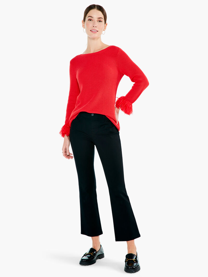 Woman Wears Night Fall Sweater image number 3