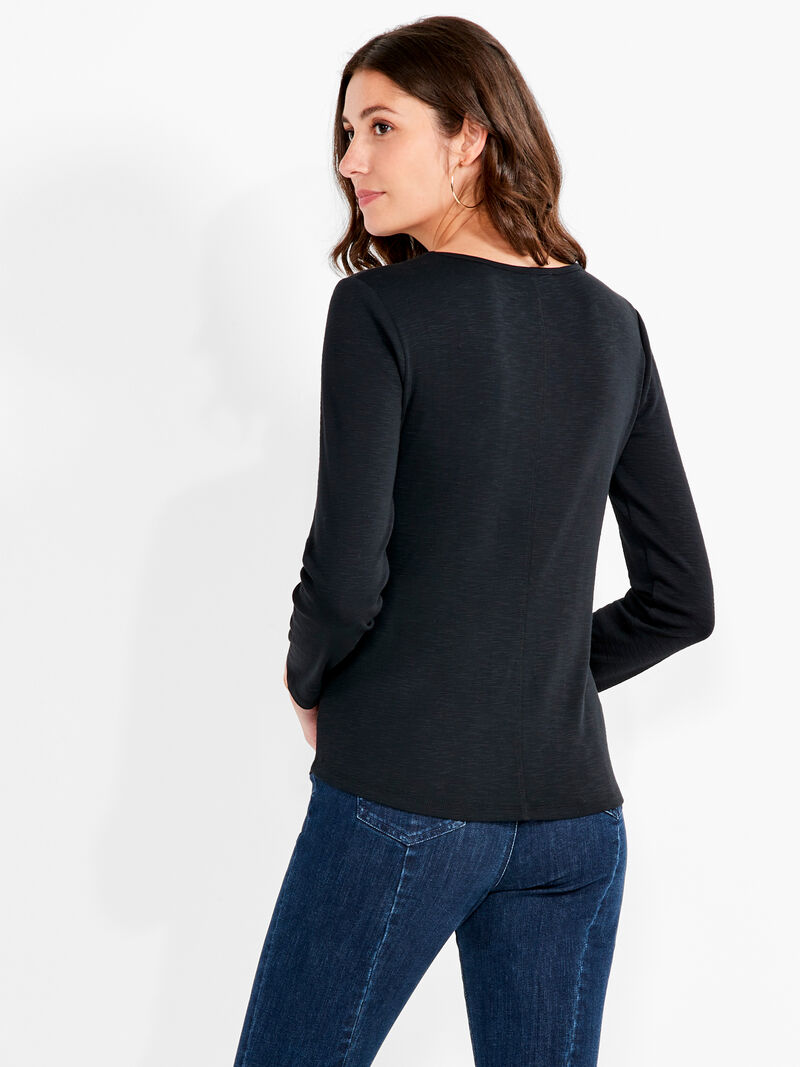 NZT Long Sleeve Square Neck Tee image number 2