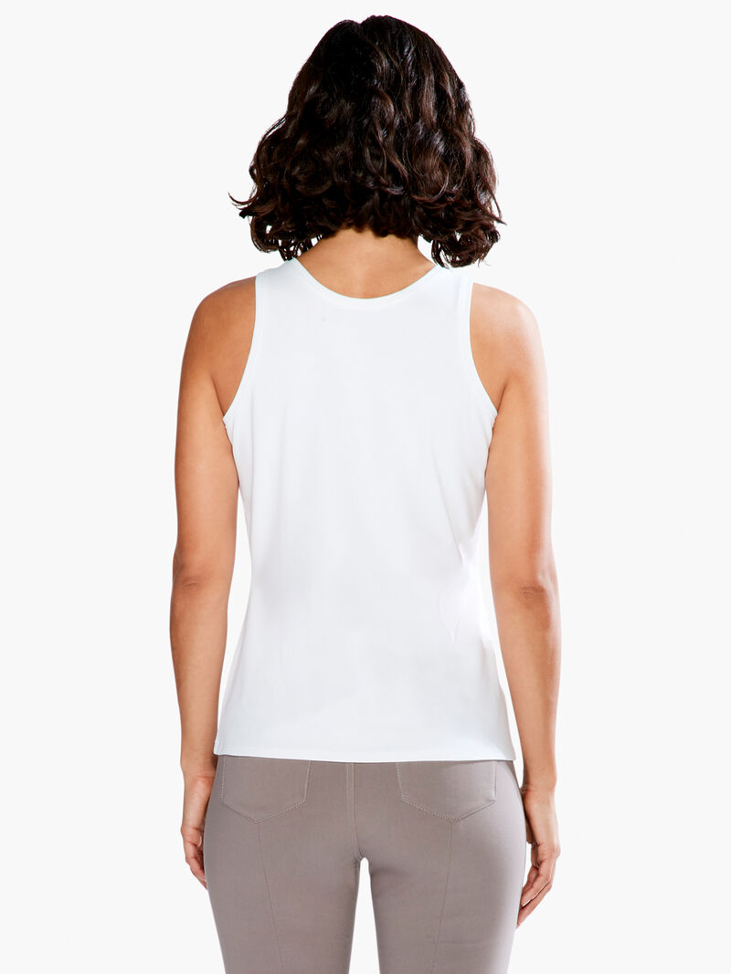 Woman Wears High Neck Perfect Tank image number 2