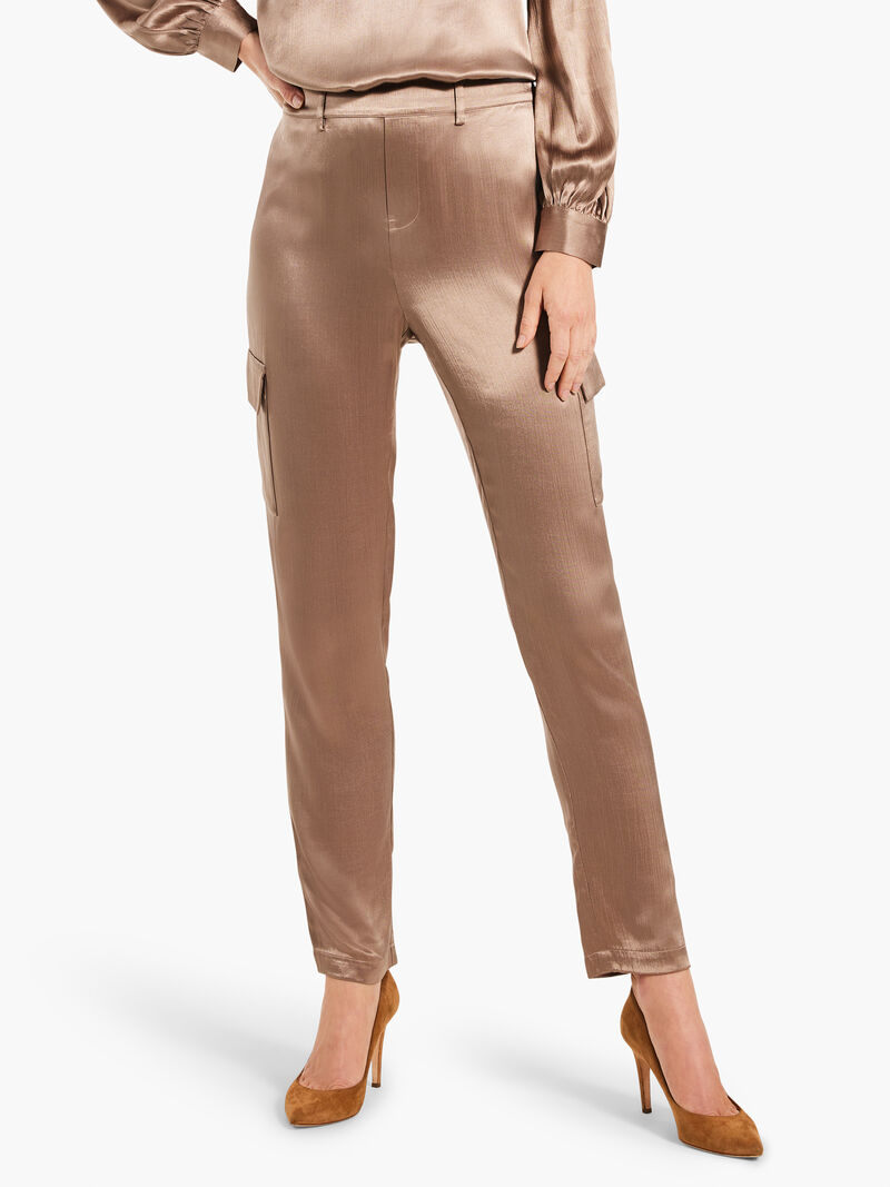 Woman Wears 29" Elevated Relaxed Cargo Pant image number 0