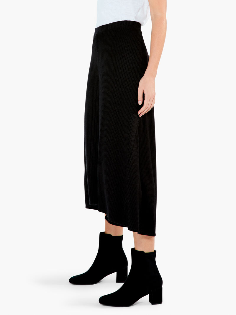 Woman Wears Cozy Rib Skirt image number 2