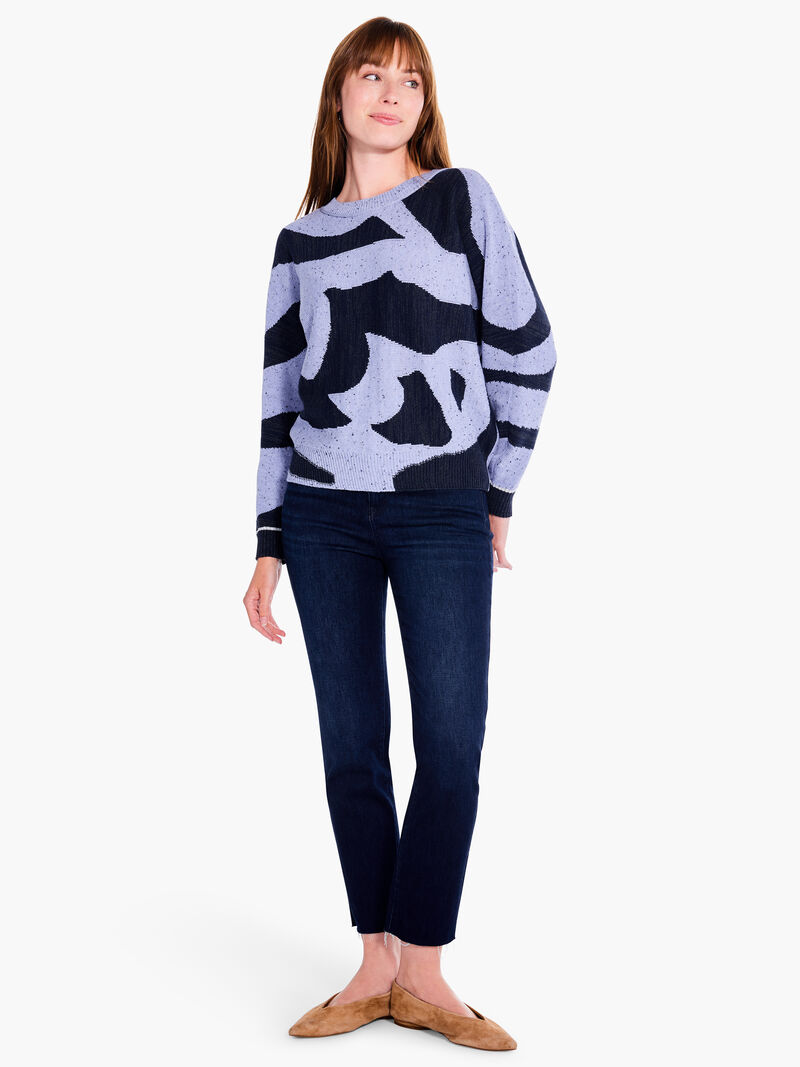 Woman Wears Dusk Days Sweater image number 3