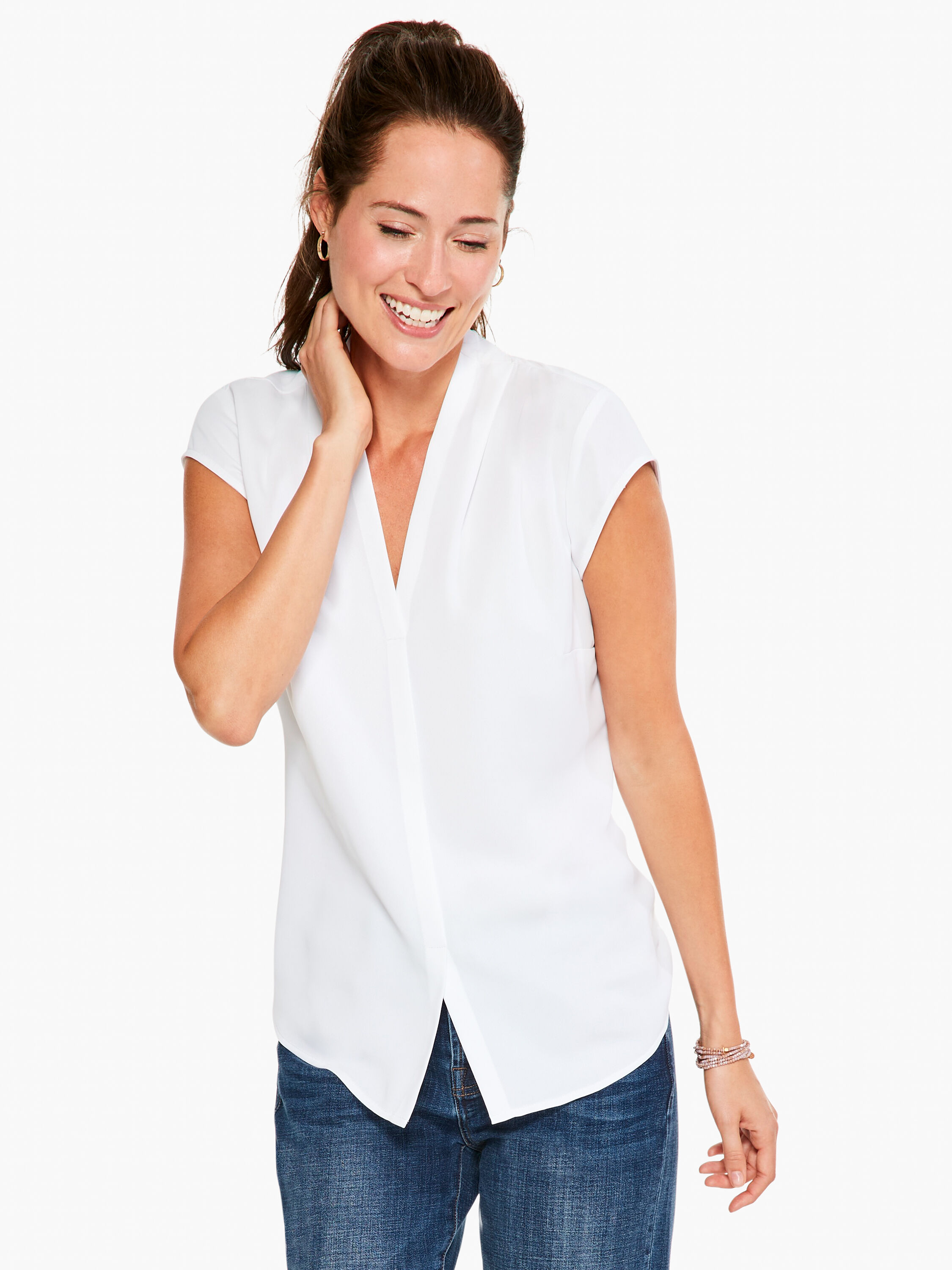 Cap Sleeve Day to Night Top
