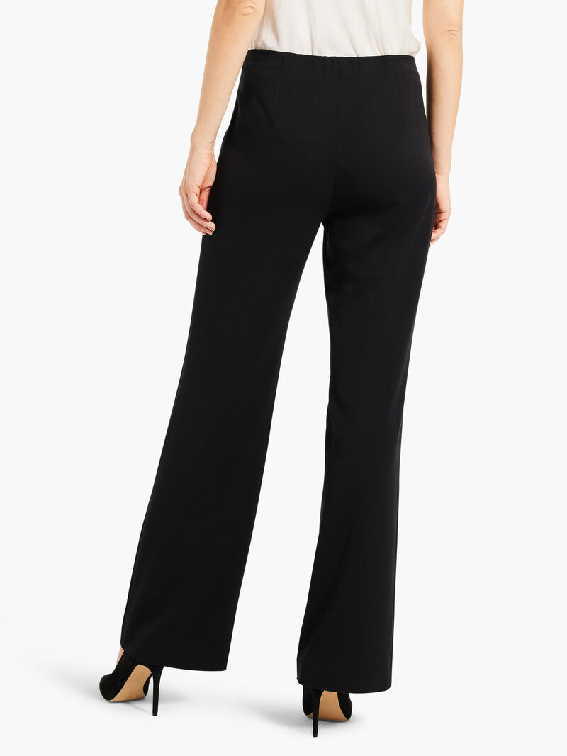 Woman Wears 31" Avenue Wide Leg Trouser image number 3