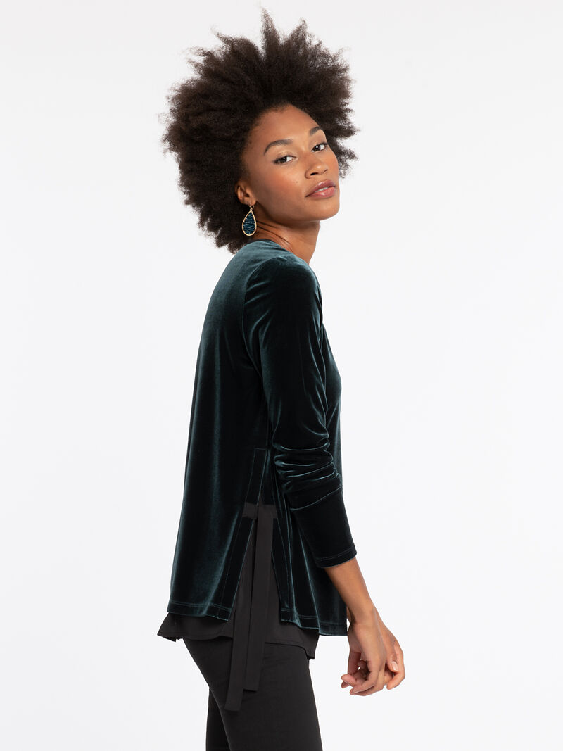 
                    Felicity Velvet Top